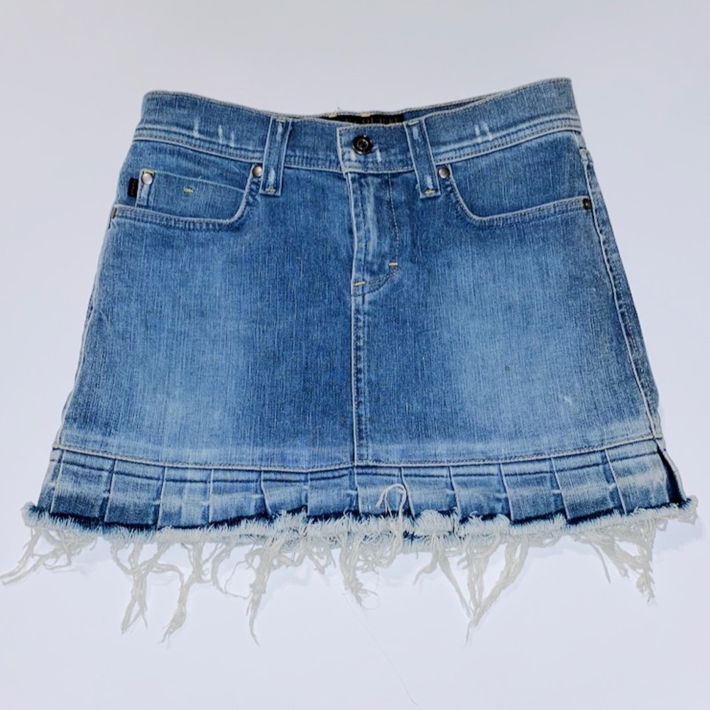 Juicy Couture Mini Denim Skirt Size: P / 28